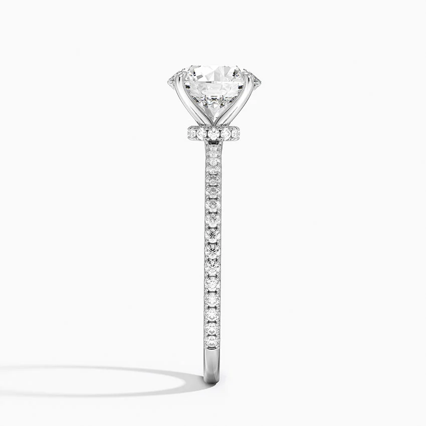 Demi Three-Quarter Coverage Diamond Ring