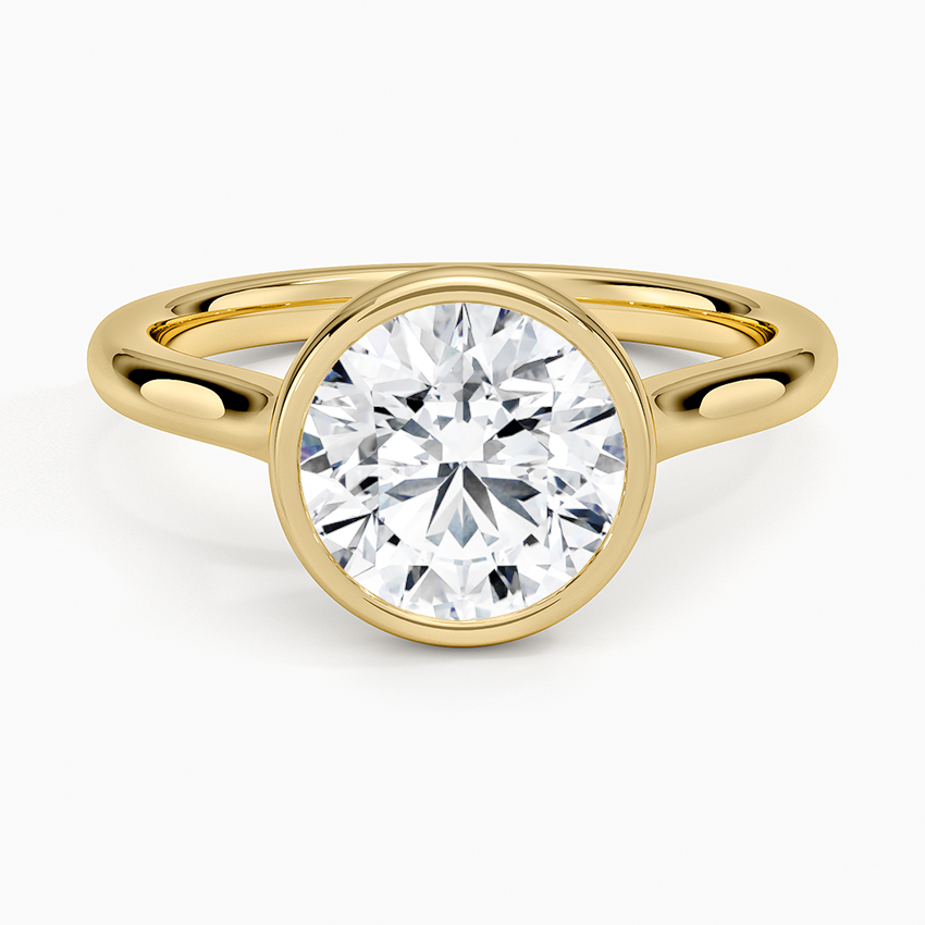 Luna 2mm Bezel Ring