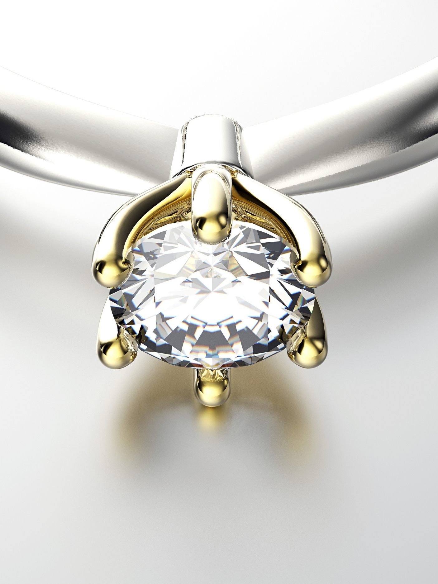 Selection of engagement rings