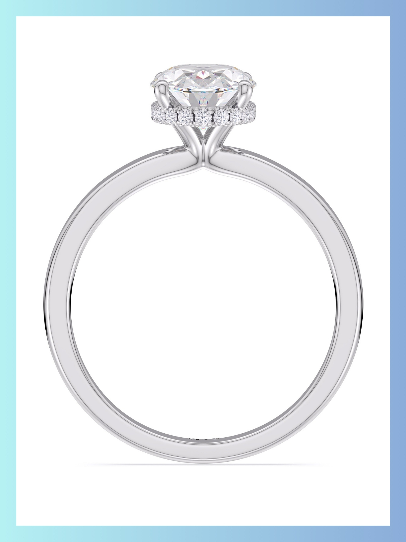 Hidden Halo Rings